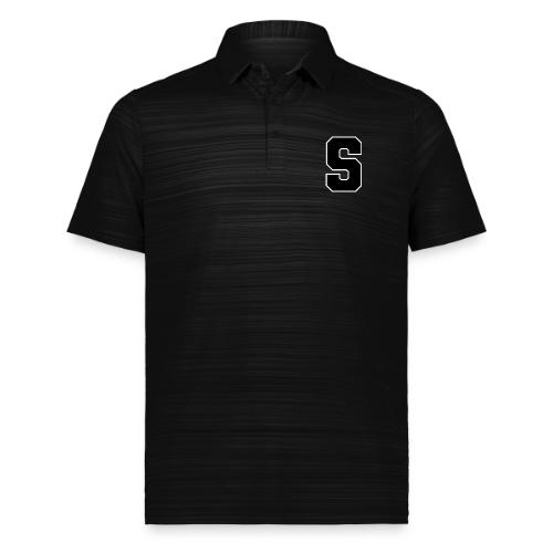 Varsity Letter S Collegiate Alphabet Art - Augusta Sportswear Men's Pursuit Polo
