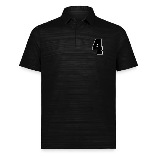 Varsity Number 4 College Style - Augusta Sportswear Men's Pursuit Polo