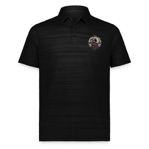 Ornate Phonograph T-Shirt - Augusta Sportswear Men's Pursuit Polo