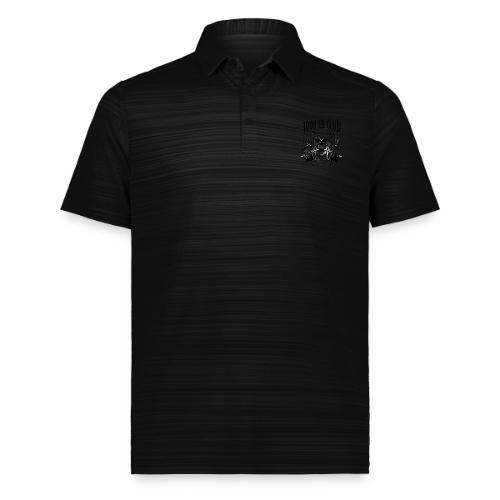 1000 LB Club Skull Barbell Powerlif - Augusta Sportswear Men's Pursuit Polo