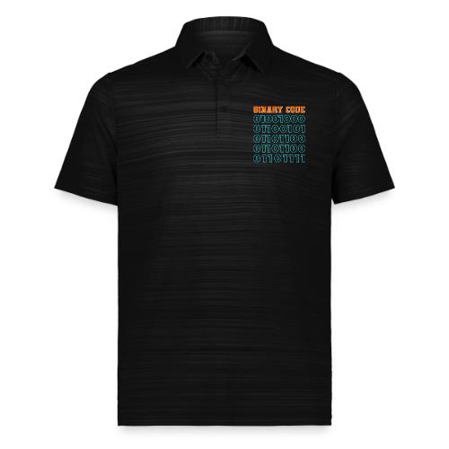 Say Hello in Binary code - Augusta Sportswear Men's Pursuit Polo