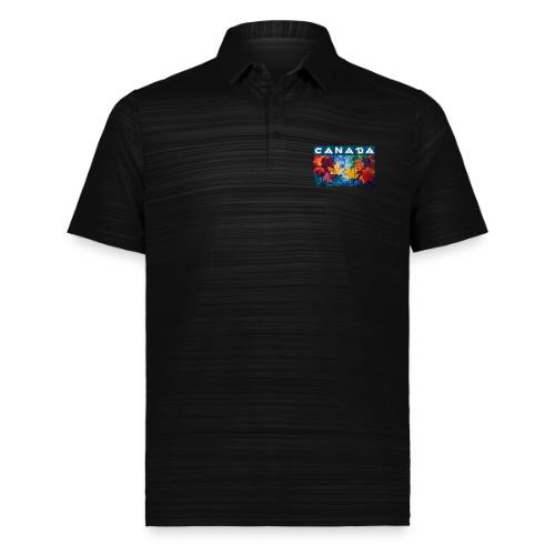 Canada in Brushstrokes - Augusta Sportswear Men's Pursuit Polo