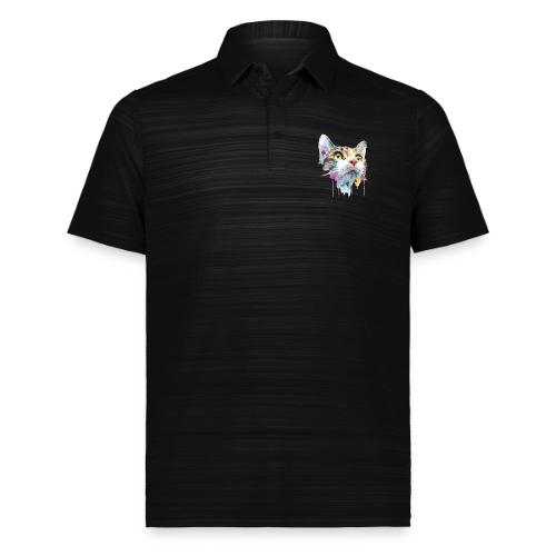 Chromatic Cat Splash - Augusta Sportswear Men's Pursuit Polo