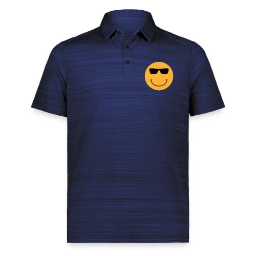 Orange Face with Sunglasses - Augusta Sportswear Men's Pursuit Polo