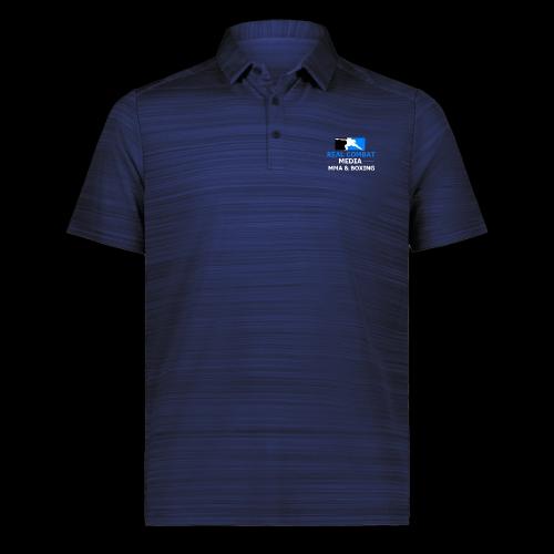 RCM MMA & BOXING Light Blue White Text - Augusta Sportswear Men's Pursuit Polo