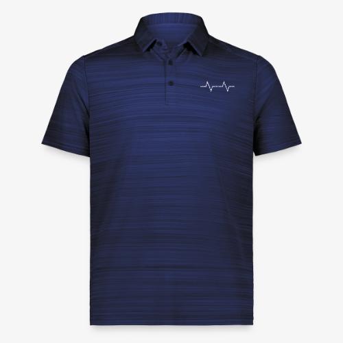 Bike Chain Heartbeat - Augusta Sportswear Men's Pursuit Polo