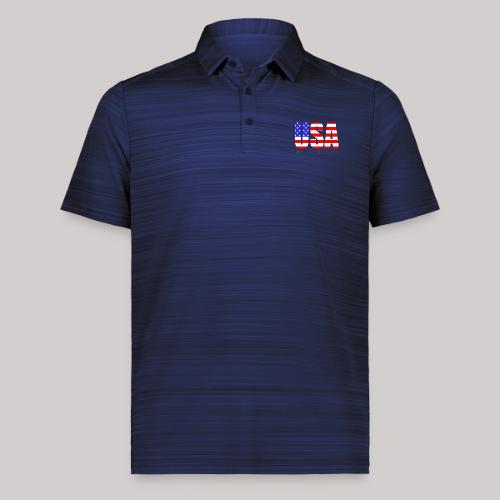 USA Home Of The Brave - Augusta Sportswear Men's Pursuit Polo