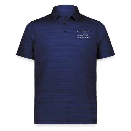 Golf Heartbeat Tee - Feel The Pulse of The Game - Augusta Sportswear Men's Pursuit Polo