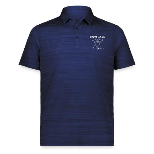 NEVER AGAIN - Broken Club Golf Tee - Augusta Sportswear Men's Pursuit Polo