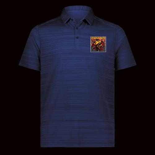 The Diablo Taco Spicy Demon Character - Augusta Sportswear Men's Pursuit Polo