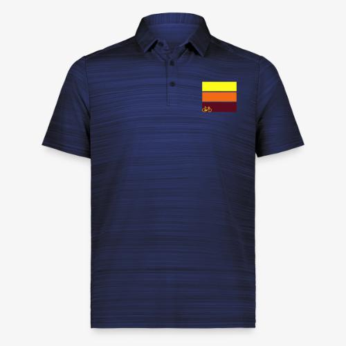tricolor with bicycle - Augusta Sportswear Men's Pursuit Polo