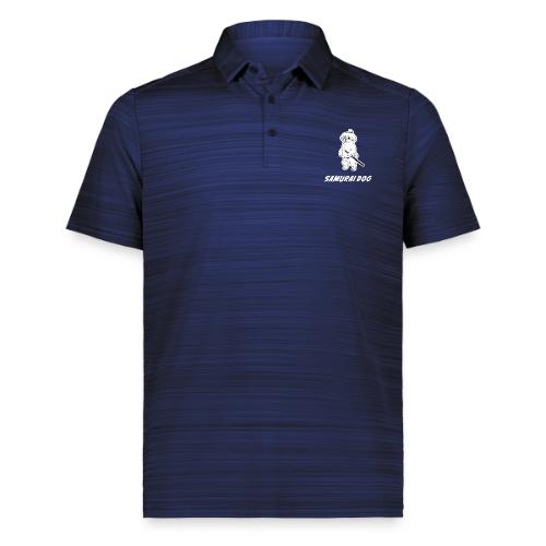 Samurai Maltese Katana Warrior Dog Tee - Augusta Sportswear Men's Pursuit Polo