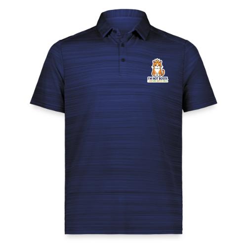 I'm Not Bossy, I Just Have Better Ideas | Cute Cat - Augusta Sportswear Men's Pursuit Polo