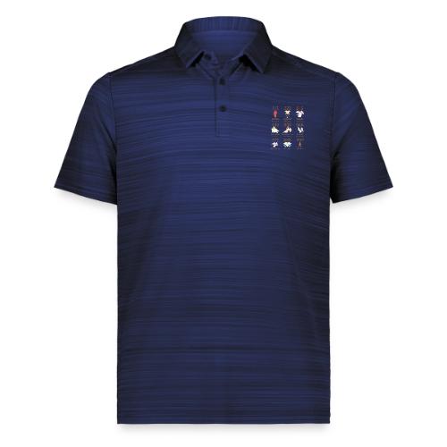 Mystic Angel Numbers Spiritual Symbols on Gildan - Augusta Sportswear Men's Pursuit Polo