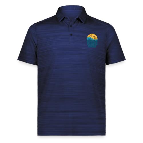 Summer Vibes 2025 Retro Sunset T-Shirt | Fun Beach - Augusta Sportswear Men's Pursuit Polo