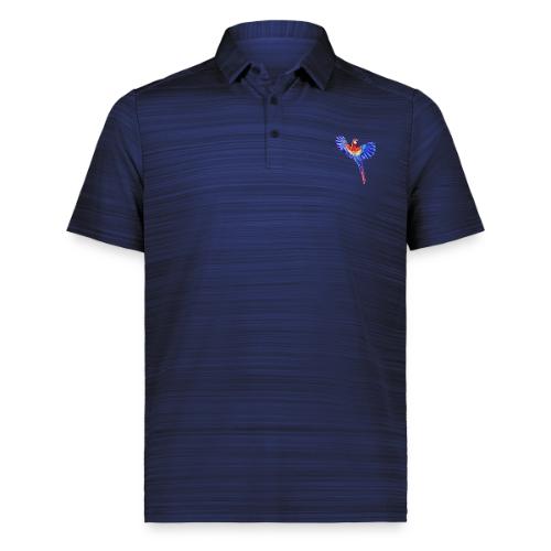 Scarlet macaw parrot - Augusta Sportswear Men's Pursuit Polo