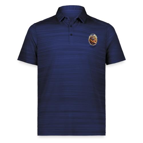 Powered by Sarcasm Cat Tee - Augusta Sportswear Men's Pursuit Polo