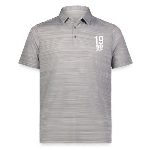 19 Media Group Logo - Augusta Sportswear Men's Pursuit Polo