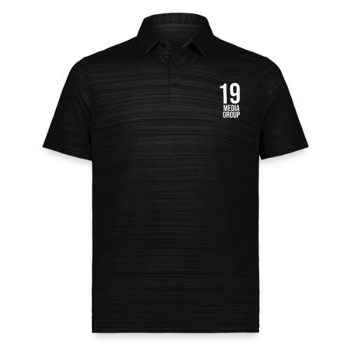 19 Media Group Logo - Augusta Sportswear Men's Pursuit Polo