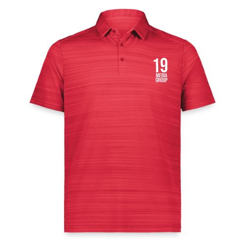 19 Media Group Logo - Augusta Sportswear Men's Pursuit Polo