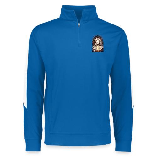 Easter He Is Risen Face of Christ T Shirt, Gift - Augusta Sportswear Adult Medalist 2.0 Pullover