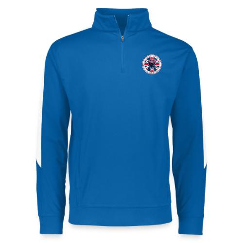 England Lion Emblem T Shirt, Flag Pride Gift - Augusta Sportswear Adult Medalist 2.0 Pullover
