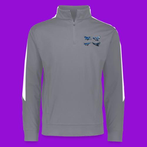 Silver Blue Jay Flight Stages - Augusta Sportswear Adult Medalist 2.0 Pullover