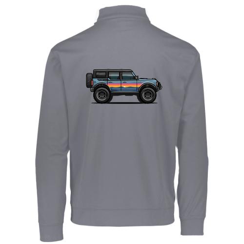 FVG Bronco Sunset with Logo - Augusta Sportswear Adult Medalist 2.0 Pullover