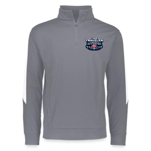 Time Traveler Mode – Futuristic Neon Sci-Fi Tee - Augusta Sportswear Adult Medalist 2.0 Pullover