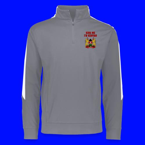 Kiss Me, I'm Kenyan - Augusta Sportswear Adult Medalist 2.0 Pullover
