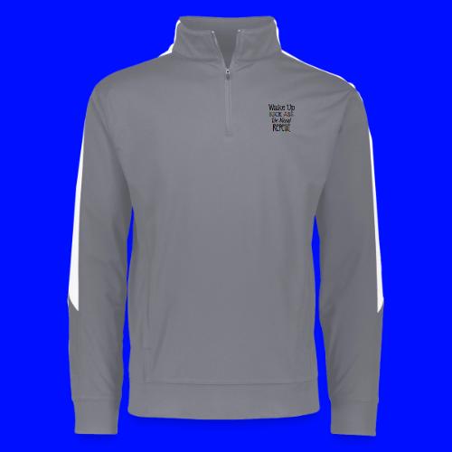 Wake Up Kick Ass Be Kind Repeat - Augusta Sportswear Adult Medalist 2.0 Pullover