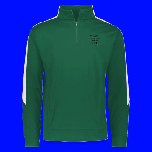 Wake Up Kick Ass Be Kind Repeat - Augusta Sportswear Adult Medalist 2.0 Pullover