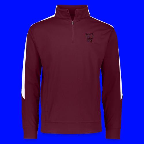 Wake Up Kick Ass Be Kind Repeat - Augusta Sportswear Adult Medalist 2.0 Pullover