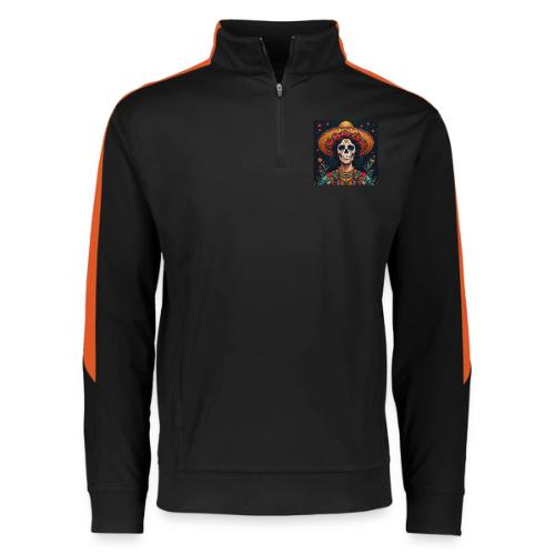 Charra Skull Art | Traditional Mexican Design - Augusta Sportswear Adult Medalist 2.0 Pullover