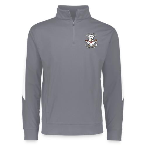 cute Penguin Chef-Funny Cartoon Daily Happiness - Augusta Sportswear Adult Medalist 2.0 Pullover