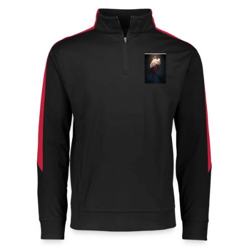 Angel vs Demon Wings Dark Aesthetic Gothic T-Shirt - Augusta Sportswear Adult Medalist 2.0 Pullover