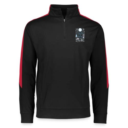 Follow the Snow – Cozy Winter Watercolor - Augusta Sportswear Adult Medalist 2.0 Pullover