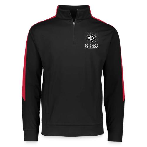 Science The Evolutionary Advocate White Design - Augusta Sportswear Adult Medalist 2.0 Pullover