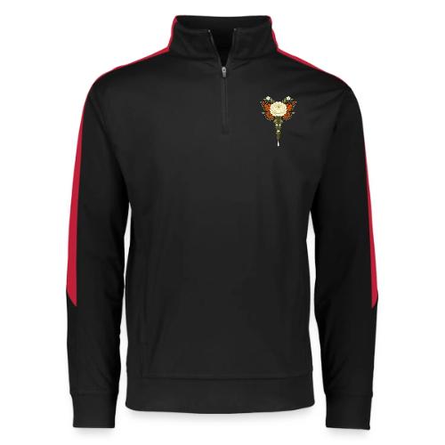 Monarch Butterfly Floral Botanical Art - Augusta Sportswear Adult Medalist 2.0 Pullover