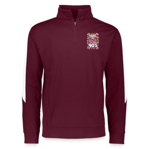 Retro 90s Take Me Back Graphic Art - Augusta Sportswear Adult Medalist 2.0 Pullover