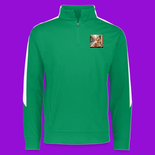 Morning coffee Chihuahua - Augusta Sportswear Adult Medalist 2.0 Pullover