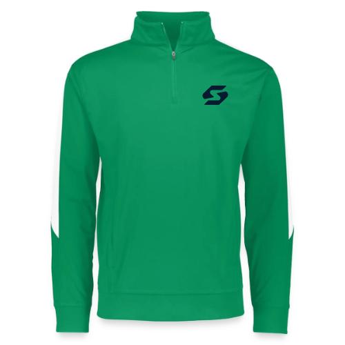 black snap logo - Augusta Sportswear Adult Medalist 2.0 Pullover