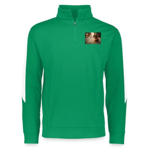 Funny Dachshund Iced Coffee Lover Tee - Augusta Sportswear Adult Medalist 2.0 Pullover