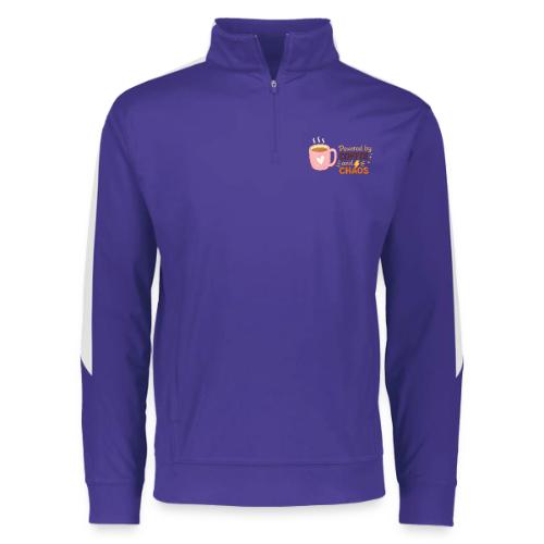 Powered by Coffee and Chaos - Augusta Sportswear Adult Medalist 2.0 Pullover