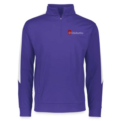 Edubuntu Logo 2023 - White - Augusta Sportswear Adult Medalist 2.0 Pullover