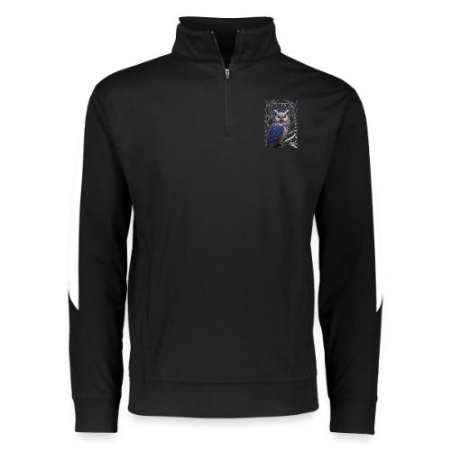 Crystalized Forest Owl T-Shirt - Augusta Sportswear Adult Medalist 2.0 Pullover