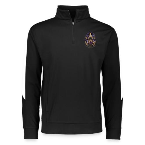 Easter Meadow Crown Renewal T Shirt, Spring Gift - Augusta Sportswear Adult Medalist 2.0 Pullover