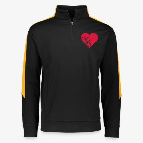 Bike in heart - Augusta Sportswear Adult Medalist 2.0 Pullover