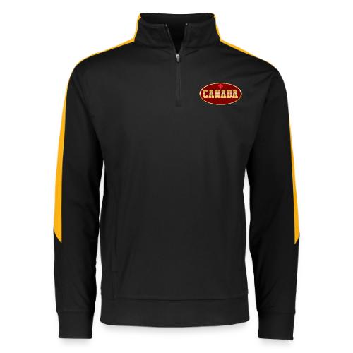 Canada in golden letters - Augusta Sportswear Adult Medalist 2.0 Pullover