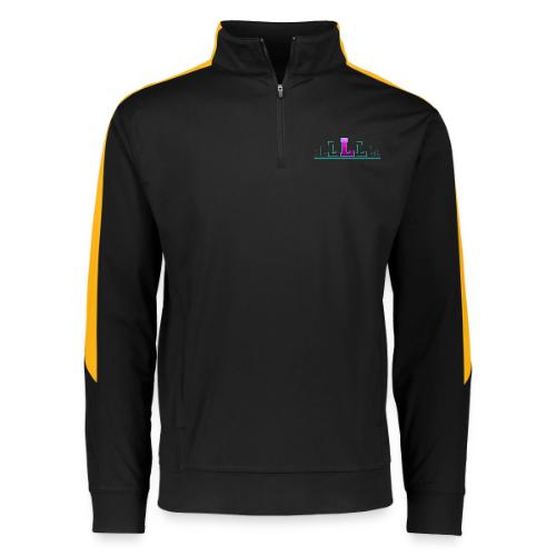 Letter L – Capital Varsity Alphabet Monogram - Augusta Sportswear Adult Medalist 2.0 Pullover